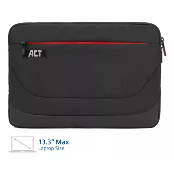 Sleeve case ACT Suburb Laptop-Hülle 13,3 Zoll aus recycelten Plastikflaschen