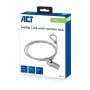 Laptop-Schloss ACT AC9015 Kombinationsschloss Silber