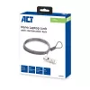 ACT Nano Laptop Lock mit Zahlenschloss 2m Kabel