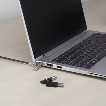 Laptop-Schloss ACT AC9030 Metallisch Rundschlüssel 2 m Kabel