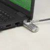 ACT Wedge Laptop-Schloss mit Zahlenschloss Metallisch 2 m Kabel