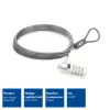 ACT Wedge Laptop-Schloss mit Zahlenschloss Metallisch 2 m Kabel
