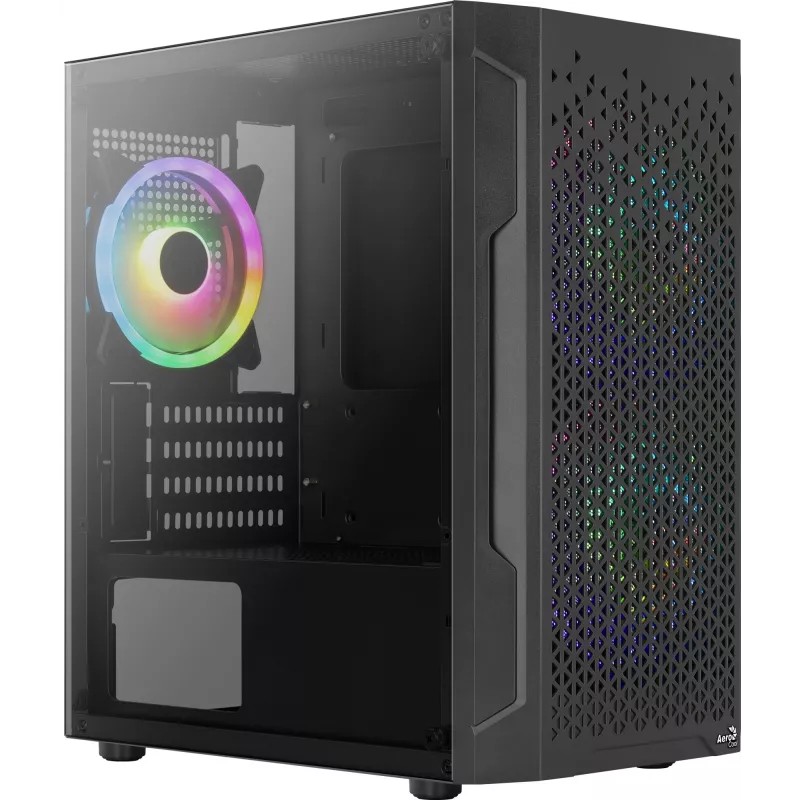 Aerocool Trinity Mini Mini Tower Schwarz