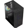 Aerocool Trinity Mini Mini Tower Schwarz