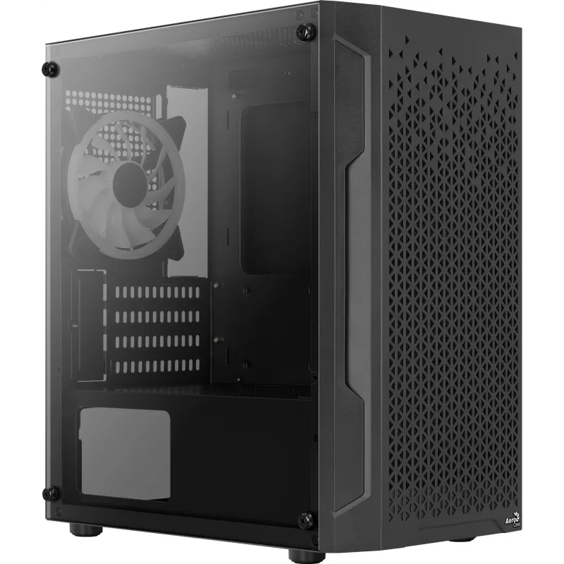 Aerocool Trinity Mini Mini Tower Schwarz