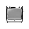 Kontaktgrill AENO EG2 — 2000 W, rechteckig, Edelstahl/Schwarz, 345×327 mm