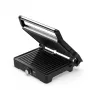 Kontaktgrill AENO EG2 — 2000 W, rechteckig, Edelstahl/Schwarz, 345×327 mm