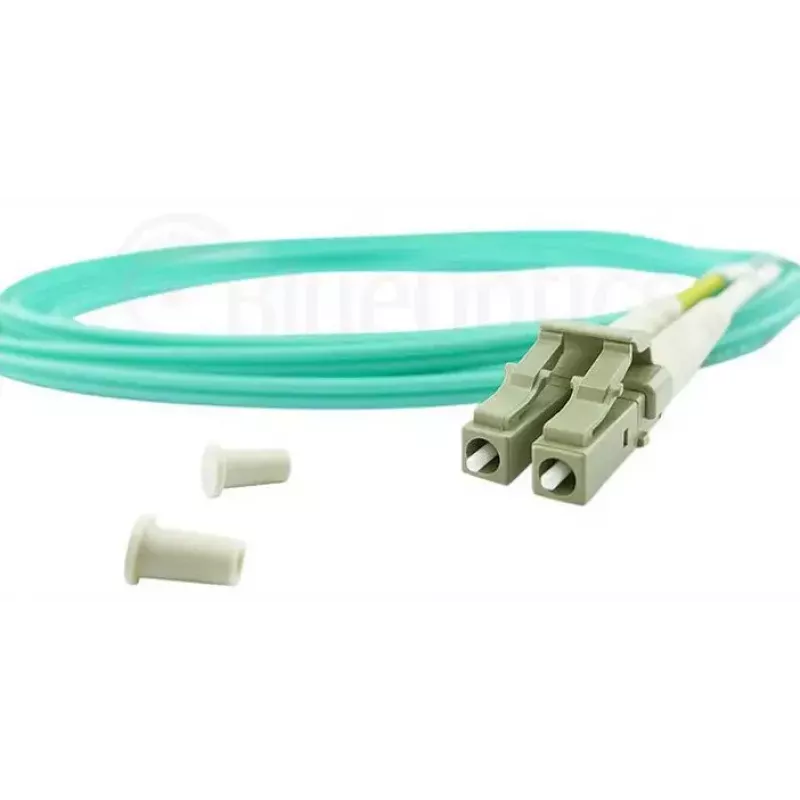 Lichtwellenleiterkabel BlueOptics AJ839A 50 m LC OM3 Aqua