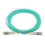 Lichtwellenleiterkabel BlueOptics AJ839A 50 m LC OM3 Aqua