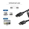 DisplayPort-Kabel Stecker-Stecker ACT AK3980 2 Meter Strom-Pin 20 verbunden