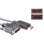 ACT 1,8 Meter Adapterkabel DisplayPort Stecker auf DVI Stecker
