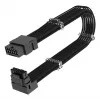 Kabel Akasa G-Nexus PX16 12+4-pin Schwarz 0,3 m