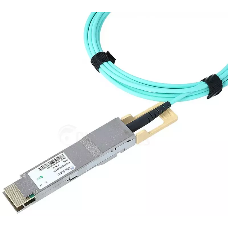 BlueOptics AOC-Q56DD-400G-3M-BO InfiniBand-Glasfaserkabel 3m QSFP-DD Stecker