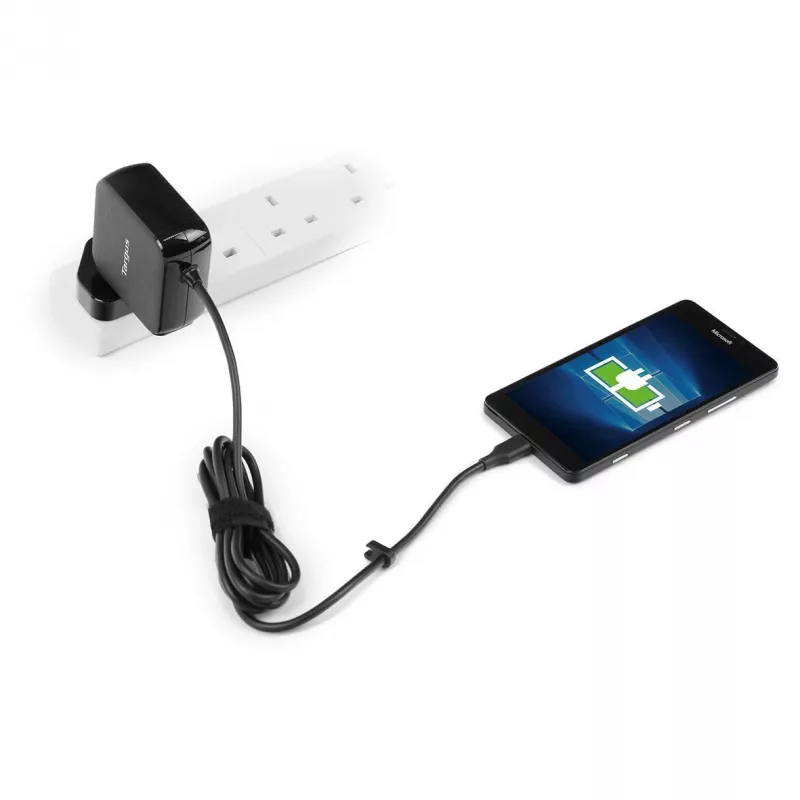Targus APA95EU Ladegerät für Mobilgeräte Universal Schwarz AC Indoor