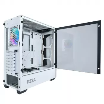 PC-Gehäuse Azza APOLLO 430 Midi Tower Weiß