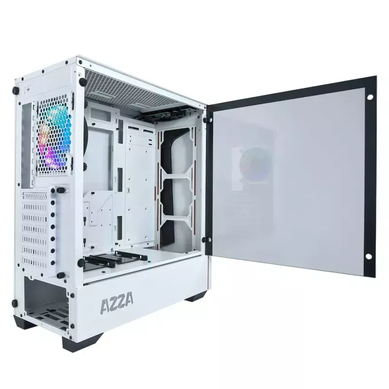 PC-Gehäuse Azza APOLLO 430 Midi Tower Weiß