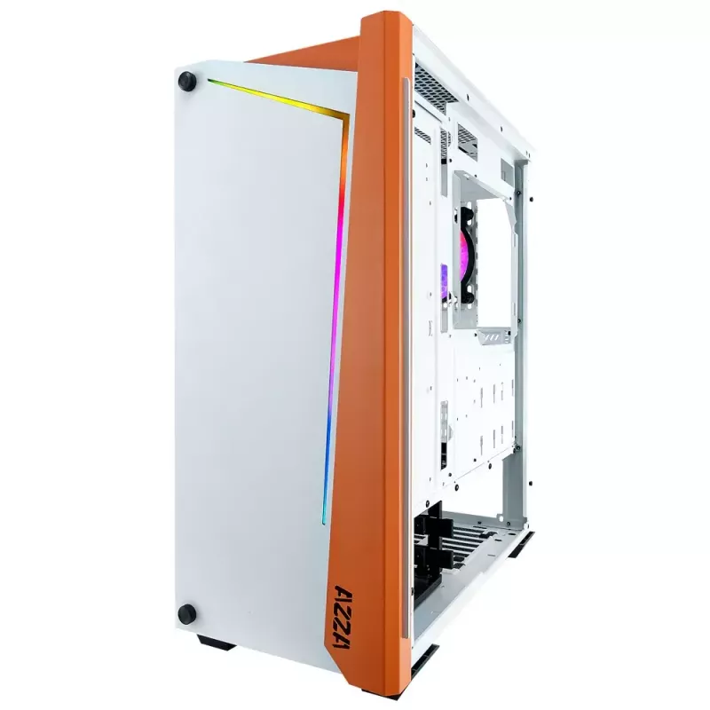 PC-Gehäuse Azza APOLLO 430 Midi Tower Weiß