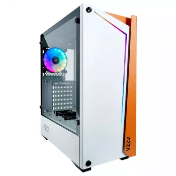 PC-Gehäuse Azza APOLLO 430 Midi Tower Weiß