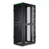 APC NetShelter SX Server Rack Gen 2, 48U, 2258H x 750W x 1070D mm, mit Seitenwänden, Schwarz