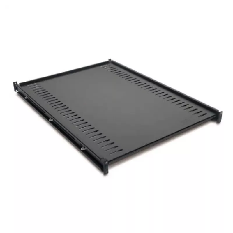 Verstellbare Fachbodenablage APC AR8122BLK, Metall, 470 mm Breite, 660 mm max. Tiefe, 44 mm Höhe, Schwarz