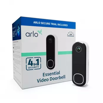 Video-Türklingel Arlo Essential HD AVD3001-100EUS 1536p 180° Sichtfeld