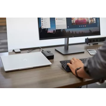 HP UltraSlim Dockingstation Schwarz