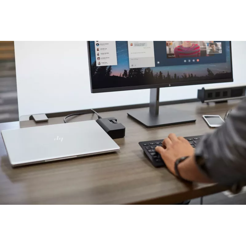 HP UltraSlim Dockingstation Schwarz