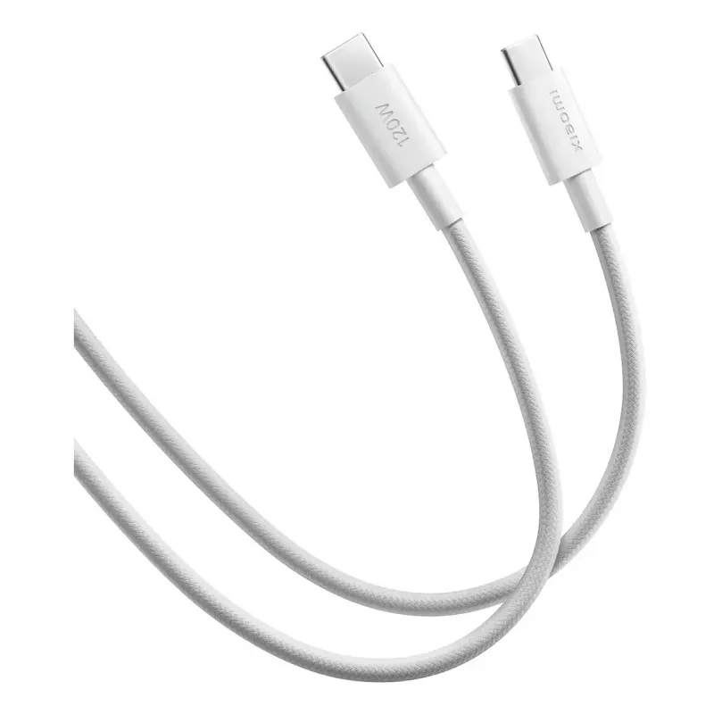 USB-C-auf-USB-C-Kabel Xiaomi BHR087KGL 1 m, USB 2.0, 0,48 Gbit/s, Weiß