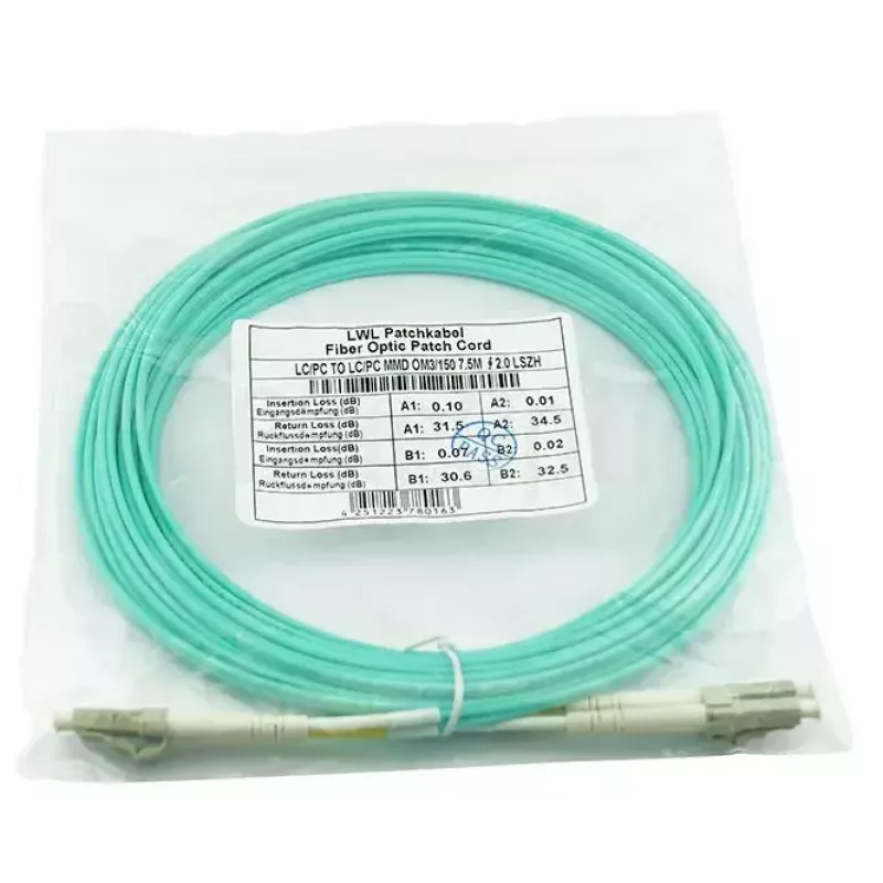BlueOptics BK841A-BO InfiniBand Glasfaserkabel 15 m LC Aqua