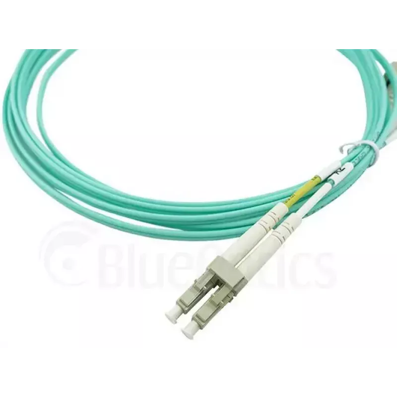 Glasfaserkabel BlueOptics BK842A 30 m LC OM3 Aqua