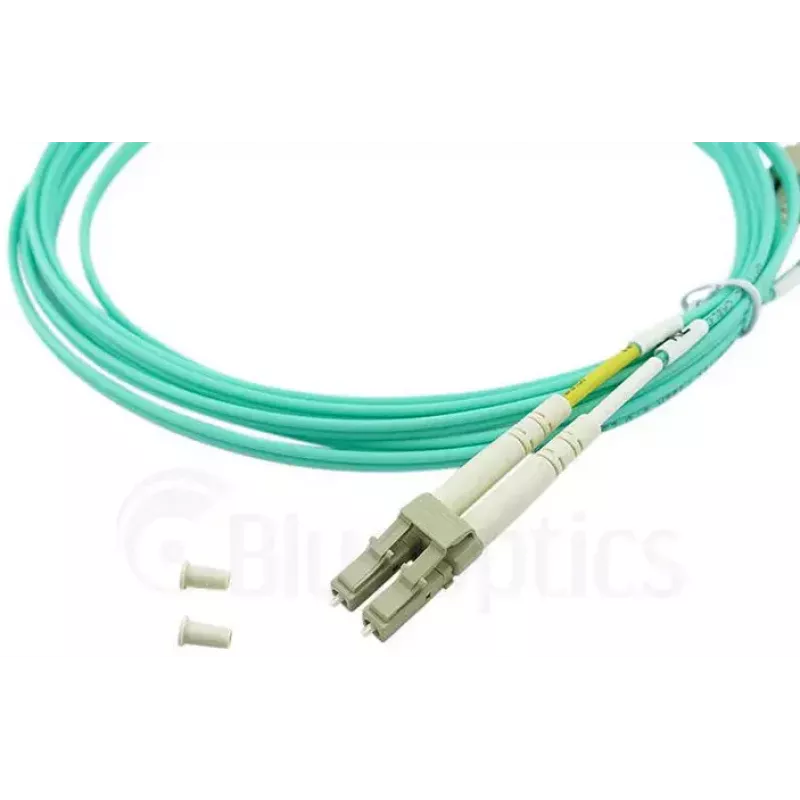 Glasfaserkabel BlueOptics BK842A 30 m LC OM3 Aqua