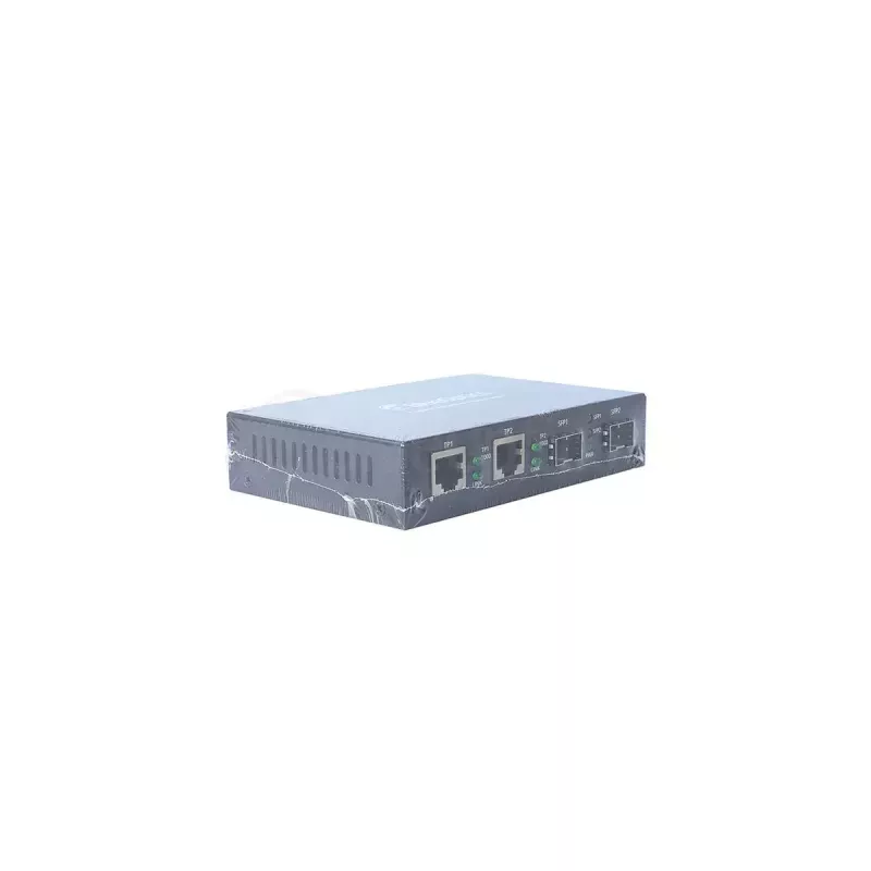 Netzwerk-Medienkonverter BlueOptics BLMC003 1000 Mbit/s Single-Mode Schwarz