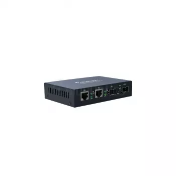 Netzwerk-Medienkonverter BlueOptics BLMC003 1000 Mbit/s Single-Mode Schwarz