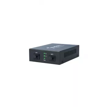 Netzwerk-Mediakonverter BlueOptics BLMC004 1000 Mbit/s Single-Mode Schwarz