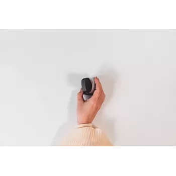 BakkerElkhuizen DXT 2 Precision Mouse Wireless, beidhändig, vertikales Design, Laser, RF Wireless + Bluetooth, 2000 DPI, Schwarz, Grau