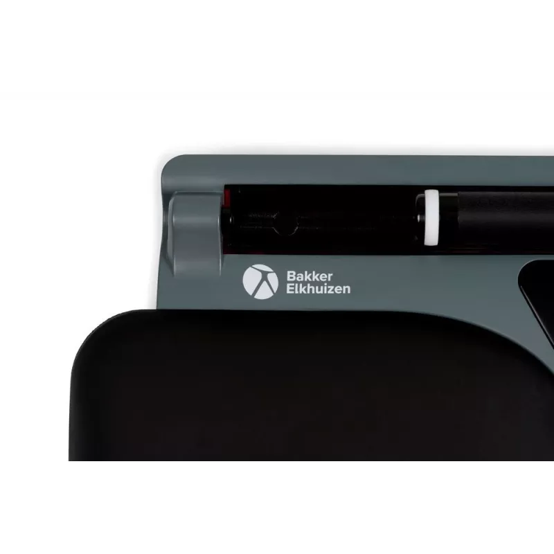 BakkerElkhuizen ErgoSlider+, beidhändig, Laser, 1600 DPI, Schwarz, Grau, Gelb