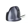 BakkerElkhuizen Evoluent D Small, Rechtshänder, Vertikales Design, Laser, USB Typ-A, 3200 DPI, Schwarz