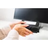 BakkerElkhuizen Goldtouch Travel Go2 Kabelgebunden DE Qwertz, Mini, Kabelgebunden, USB, Scissor-Tastenschalter, QWERTZ, Schwarz