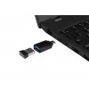 BakkerElkhuizen PRF Mouse Wireless Dunkelgrau, Rechtshänder, Vertikales Design, Optisch, RF Wireless, 1600 DPI, Schwarz, Grau