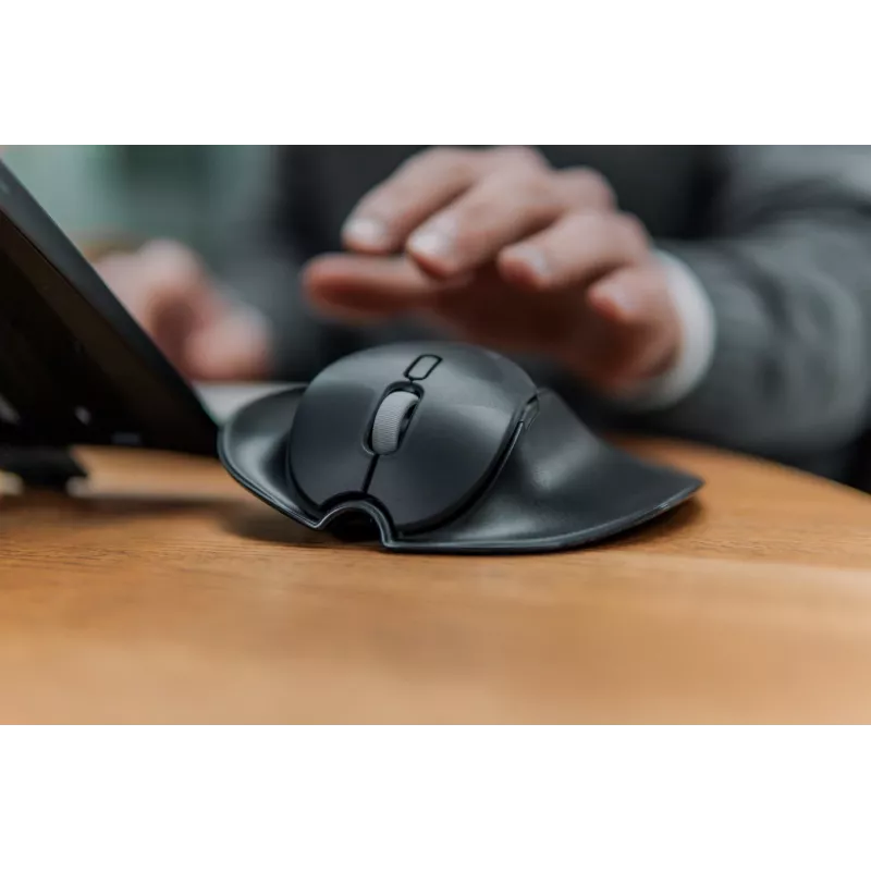 BakkerElkhuizen HandshoeMouse Shift Bluetooth-Maus Office Beidhändig Optisch 1000 DPI