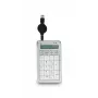 BakkerElkhuizen S-board 840 Numeric Tastatur, USB, PC, 1,2 m, Hellgrau, Weiß