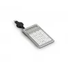 BakkerElkhuizen S-board 840 Numeric Tastatur, USB, PC, 1,2 m, Hellgrau, Weiß