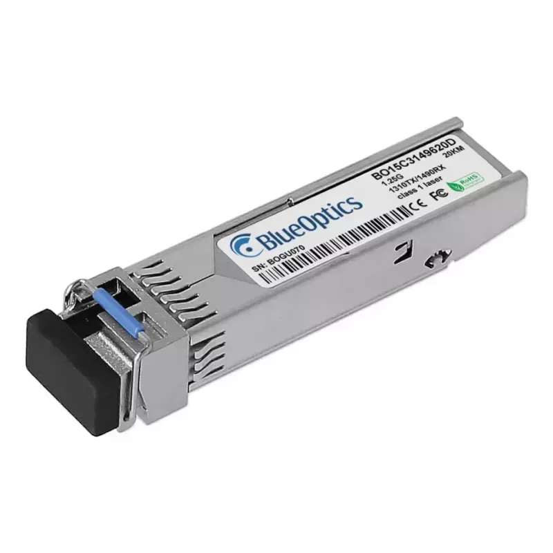 SFP-Transceiver-Modul BlueOptics BO15C3149620DIN 1250 Mbit/s Glasfaser