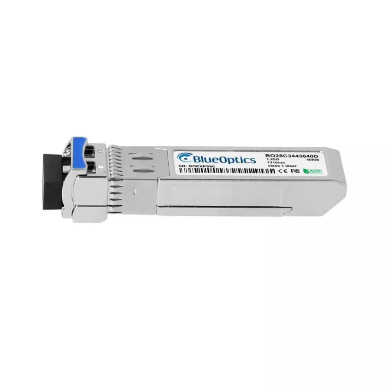 Glasfaser-Transceivermodul BlueOptics BO28C3443640D-BO cSFP LC Aluminium
