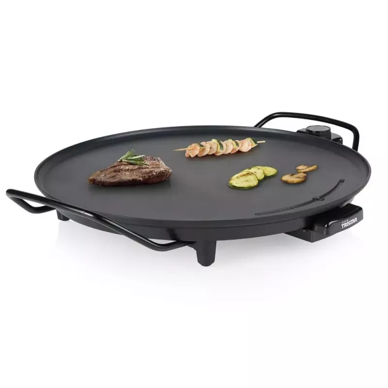 Tristar BP-2787 Circle Grill 2000W Schwarz Aluminium Rund