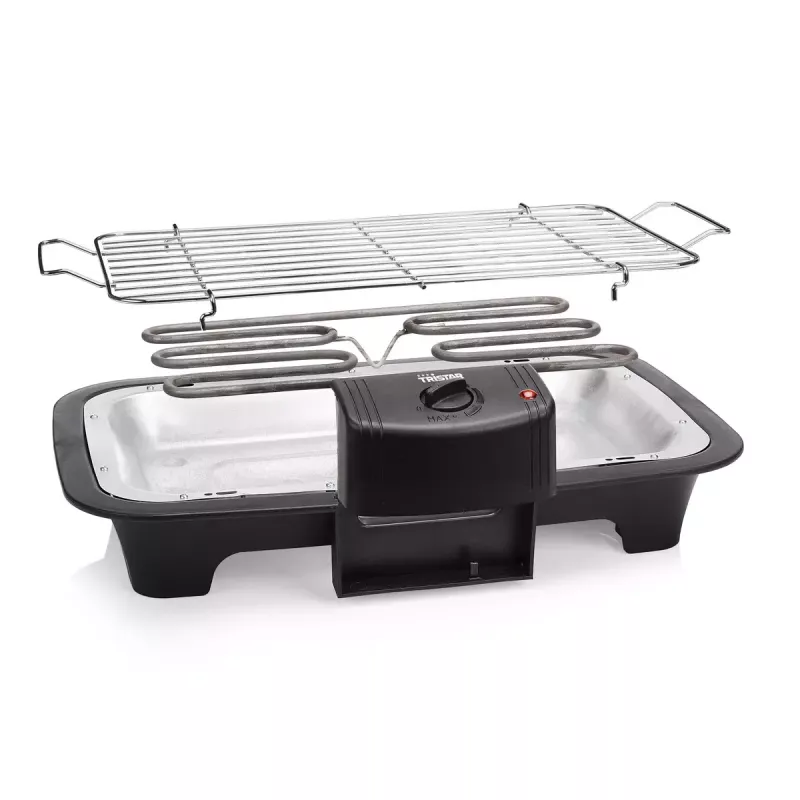 Elektrogrill Tristar BQ-2883 2000 W Kessel Schwarz