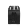 Toaster Tristar BR-1046 4 Scheiben Schwarz Edelstahl 1400W