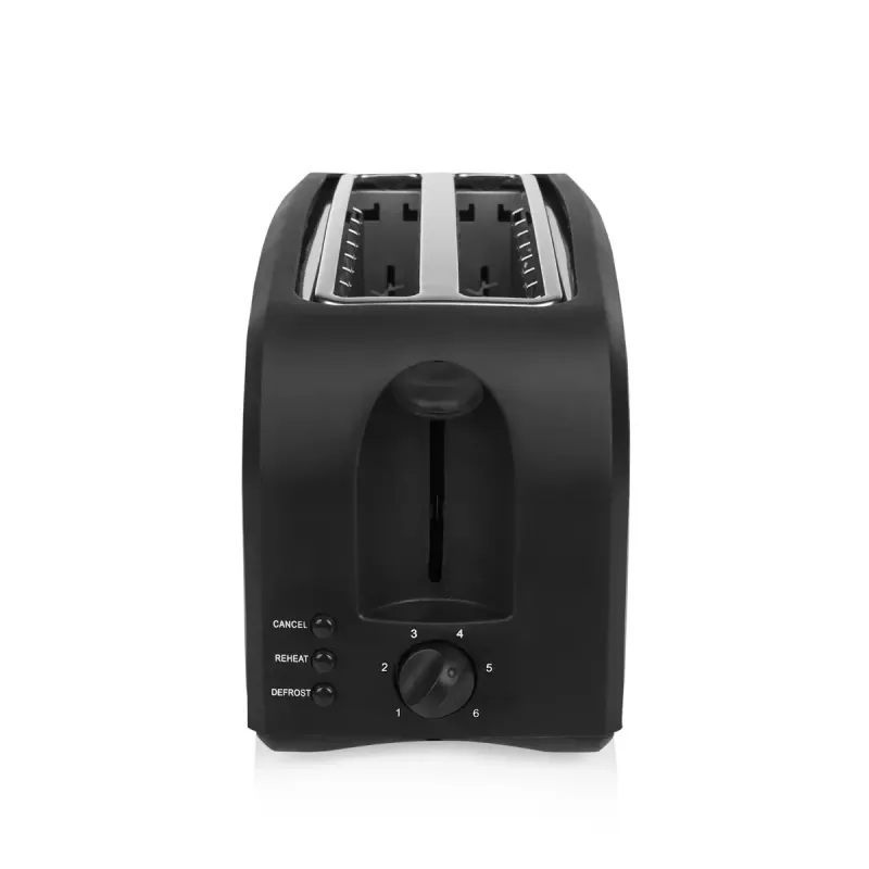 Toaster Tristar BR-1046 4 Scheiben Schwarz Edelstahl 1400W