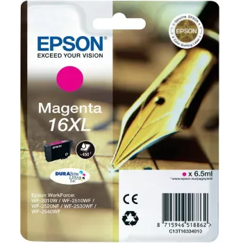 Epson Pen and crossword Einzelpackung Magenta 16XL DURABrite Ultra Tinte