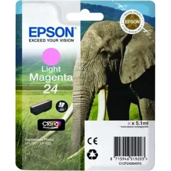 Tintenpatrone Epson C13T24264010 Original pigmentbasiert HellMagenta Einzelpack